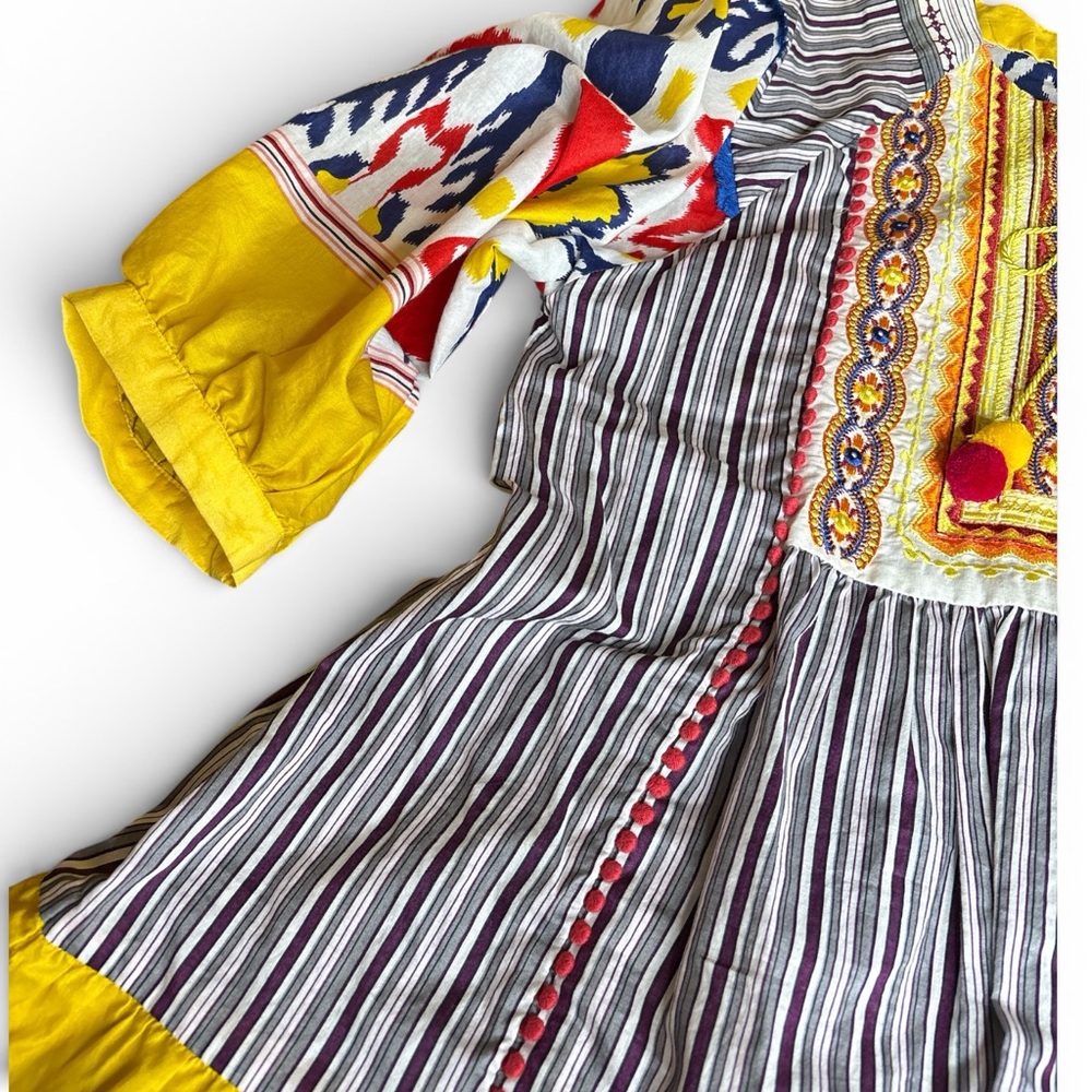 Colorful Bohemian Midi Dress - Picture 10 of 14